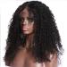 Saupa 22 Curly Lace Front Wig - Real Brazilian Virgin Human Hair for Women | Pre Plucked Lace Wigs for Black Women - Buy Online on GoSupps.com
