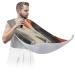 Beard Bib Apron Abstract Ink Beard Hair Catcher for Men Shaving Fathers Day Anniversary Christmas Gifts for Dad Husband Beard Bib with 2 Suction Cups