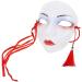 Alipis Japanese Kabuki Mask Kitsune Full Face Mask Masquerade Mask For Mardi Gras Carnival Cosplay Party Kimono Costume Accessories