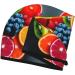Fruit Rainbow Coral Velvet Dry Hair Cap Ideal for Travel Pool Parties and Home Use - Buy Online on GoSupps.com