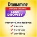 Dramamine Tablets Less Drowsy Formula 8ct (Pack of 3) - Motion Sickness Relief - Buy Online on GoSupps.com