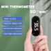 Medical Forehead Thermometer - Rechargeable Infrared Digital Thermometer for Adults & Kids | Fast Accurate Results Fever Alarm & LCD Display - Portable (Black - Buy Online on GoSupps.com