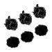 Hemoton 6 Pcs Charcoal Bath Ball Bath Sponge Mesh Mens Body Scrubber Bath Balls Sponge Shower Pouf Shower Sponge Loofah Shower Gel Mens Bath Shower Sponge or Soft Bath Wipe Miss 1 Count (Pack of 1)