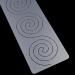 Lychee Plastic Long Quilting Stencil for Painting and Sewing - Spiral Design - Buy Online on GoSupps.com