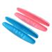 Toothbrush Case Toothbrush Container Storage Box Portable Travel 2 Pack (Blue + pink)
