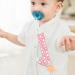 Yoofoss Pacifier Clips 4 Pack - Baby Pacifier Holder for Girls - Universal Teething Toy Leash - Soothie and Pacifier Teething Clip - Buy Online on GoSupps.com