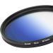 67mm Camera Graduated Color Filter Accessory Kit - Blue, Yellow, Purple Gradient Lens Filters - Buy Online on GoSupps.com