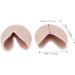 Toe Protection Pads for Ballet Shoes - Elastic Forefoot Wraps for Friction Relief | 1 Pair - Skin Color - Buy Online on GoSupps.com