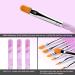 7-Piece Nail Brush Set | Acrylic & Gel Nail Art Brushes & Dotting Tools | Professional Nail Painting Kit - Buy Online on GoSupps.com