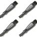 Uinfhyknd 4pcs Double Sided Razor Shaver Cleaning Brush | Men's Grooming Essential - Buy Online on GoSupps.com