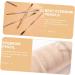 SOESFOUFU 5pcs Brown Eyebrow Pencil Eyebrow Pens Brow Pencils with Brush Hair Double Bun Makeup Tools Plastic - Buy Online on GoSupps.com