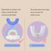 2 Pack Toddler & Kids U-Shape Extra Soft Toothbrush - Ages 2-7 - Rainbow Pink-Blue - Buy Online on GoSupps.com