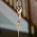 Crystal Earpick Keychain - Vintage Purse Ornament for Ear Cleansing and Removal - Buy Online on GoSupps.com