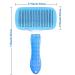 Self Cleaning Dog Grooming Brush for Pets - Removes Mats and Tangled Hair - Thin Needle Slicker Comb - Buy Online on GoSupps.com