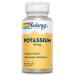 Solaray Potassium 99 mg Fluid and Electrolyte Balance Formula Potassium Supplement for Muscle Nerve Cellular and Heart Health Support 60-Day Money Back Guarantee 100 Servings 100 VegCaps