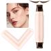Eyeliner with Trick Stencils Waterproof Eye Pen with Contoured Guide Cosmetic Marker for Defined Look Long Lasting Formula Ideal for daily makeup beauty brown - Buy Online on GoSupps.com