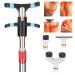 Chiropractic tools 10 gears Professional manual chiropractic tool adjustable manual vertebral body massage activator correction massage device (red)