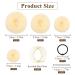 Bekecidi 7-Piece Hairstyle Set - Dutt Pillow Donut Maker U-Shape Hairpins Hair Net & Tie for Women & Children - Perfect for Weddings - Buy Online on GoSupps.com