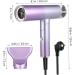 SOESFOUFU Foldable Hair Dryer Mini Hair Dryer for Travel Small Travel Blow Dryer Hairdryer Shell Material - Buy Online on GoSupps.com