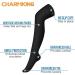 CHARMKING Compression Socks (3 Pairs) for Running & Cycling - Large-X-Large - Black - Men & Women - Buy Online on GoSupps.com