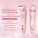 Shaver Electric Shaver 2 in 1 Electric Shaver Razors for Women Waterproof Wet and Dry 2 Use Wireless Bikini Trimmer for with Detachable Head Epilator s (Pink) - Buy Online on GoSupps.com