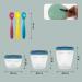 Babymoov Babybols Multiset - 12 Baby Food Storage Containers & Soft Spoons - Buy Online on GoSupps.com