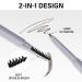 Buy Micro Eyebrow Pencil | 1.5MM Ultra Fine Brow Definer - Waterproof Makeup in Tea Brown - Buy Online on GoSupps.com