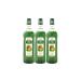 Set of 3 Mathieu Teisseire Kiwi Syrups, Cocktails, Mocktails, Smoothies, Fruit Punches, Sodas and Lemonades, 3 x 1L Bottles