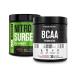 Jacked Factory Nitrosurge Pre-Workout in Cherry Limeade & BCAA in Fruit Punch for Muscle Building and Recovery