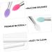 FOMIYES 12 Pcs Eye Shadow Brush Silicone Lip Brush Silicone Brush Big Sequined Eyeshadow Brush Smudge Stick - Buy Online on GoSupps.com