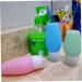 Beaupretty Set Travel Silicone Liquid Bottle Silicone Containers Empty Silicone Bottle Shampoo Tubes Lotion Container Salad Bowl with Lid Green Suits Shampoo Bottle Disposable Size 2 Picture 1 - Buy Online on GoSupps.com