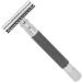 Double Edge Safety Razor for Men - Manual Button Cutting Head Washable Beard Care (Black) | Best Daily Shaving Tool - Buy Online on GoSupps.com
