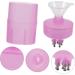 Hair Color Applicator Bottle Set - Pink Dropper for Dying Hair - 6.3x4.5cm International Shipping - Buy Online on GoSupps.com