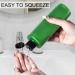 Sdootbeauty Applicator Bottles - 250ml Squeeze Bottles with Flip Cap for Hair Care | Pack of 2 Green Oil Bottles - Perfect for International Shipping - Buy Online on GoSupps.com