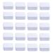 YOXIER Powerful Toilet Bowl Cleaner Effervescent Tablets Cleaning Removes Stains Odors Refreshes Bathroom Hassle-Free Solution 5/10/20 Pcs Mineral White 20PCS