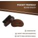 RUBAB MEN Pocket Size Nylon Bristle Beard Brush - Travel Friendly for Men - Buy Online on GoSupps.com