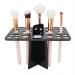 VIFER Makeup Brush Holder 26 Holes Brush Drying Cosmetic Makeup Brush Organizer Foldable Black