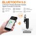 Link Dream Bluetooth Earpiece V5.0 - Hands-Free Headset with Noise-Canceling Mic - 24Hrs Talking Time - Compatible with Cell Phones, Tablets, and Laptops - Ideal for Work from Home and Drivers - BLACK - Buy Online on GoSupps.com
