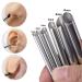 JIESIBAO 2G Piercing Receiving Tube 6MM 316L Surgical Stainless Steel - Ideal for Ear, Nose, Septum Piercings - Supplier D-1pc - Buy Online on GoSupps.com