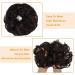 Dark Brown Messy Bun Hair Piece Updo Scrunchie Extension for Women - 14# Dark Brown - Buy Online on GoSupps.com