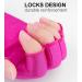 Lumcrissy UV Shield Gloves for Nails Lamps - Fingerless Hand Protection for Nail Art - Professional Rose & Yellow Design - Buy Online on GoSupps.com