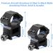 Modkin 1 Inch Scope Rings Set - High and Medium Profile Mounts for Picatinny/Weaver Rail - Buy Online on GoSupps.com