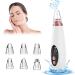 Blackhead Remover Pore Vacuum Facial Cleaner  2021 Upgraded Professional Electric USB Rechargeable Whitehead Comedone Extractor Acne Tool-3 Suction Power  6 Probes Pimple Zit Kit for Women & Men