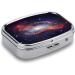 Shop Milky Way Galaxy Pill Organizer - Decorative 2 Compartment Portable Pill Box for Pocket & Purse | International Shipping Available - Buy Online on GoSupps.com