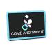 Come and Take It Pacifier Diaper Bag PVC Hook and Loop Patch | Funny Tactical Patch