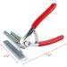 YaeTek Extra Wide 4-3/4" (12cm) Alloy Art Tool Professional Canvas Pliers with Padded Spring Return Handle Mating Jaws  Rubberized Grip Canvas Tool - Buy Online on GoSupps.com