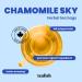 Tealish - Organic Chamomile Sky Herbal Tea Sachets 15 Biodegradable Tea Bags - Organic Herbal Tea Bags - Chamomile Tea with Turmeric for Sleep and Relaxation - Buy Online on GoSupps.com