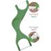 Gum Dual Technique Flosser Picks Complete Whole Mouth Clean Front and Back Reach with Twisted Plaque-Grabbing Floss Fresh Mint Flavour Forest Green 4 Bags X 50ct (200 Flossers) Dual Technique 50 Count (Pack of 4) - Buy Online on GoSupps.com