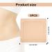 5 Pack Self-Adhesive Castor Oil Packs - Organic Cotton Leak-Proof & Absorbent Massage Belt (20x22cm) - Buy Online on GoSupps.com