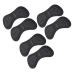 FRCOLOR 6 Pairs Follow up Protective Shoe Pad Gold Shoes for Women Heels Heel Pad Cushion Foot Insoles for Men Heel Cushion Inserts for Women Shoes High Heel Sponge Heel Stickers